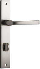 Iver Annecy Door Lever Handle On Rectangular Backplate - primehardware