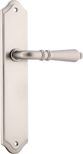 IVER SARLAT LEVER DOOR HANDLE ON SHOULDERED BACKPLATE - CUSTOMISE TO YOUR NEEDS