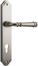 Iver Verona Door Lever Handle On Shouldered Backplate - primehardware
