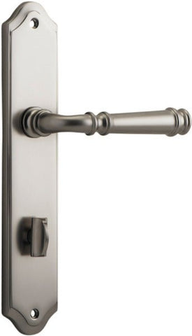 Iver Verona Door Lever Handle On Shouldered Backplate - primehardware