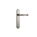 Iver Verona Door Lever Handle On Oval Backplate - primehardware