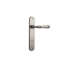 Iver Verona Solid Brass Door Lever on Oval Backplate | Separate Privacy Kit | 9 Finishes - lifestyle