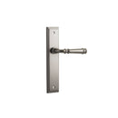 Iver Verona Door Lever Handle On Stepped Backplate - primehardware
