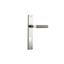 Iver Brunswick Door Lever Handle On Rectangular Backplate - primehardware
