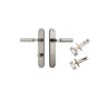 Iver Berlin Door Lever Handle On Oval Backplate - primehardware