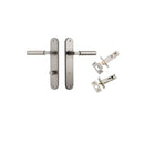 Iver Berlin Door Lever Handle On Oval Backplate - primehardware