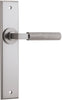 Iver Brunswick Door Lever Handle On Chamfered Backplate - primehardware
