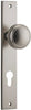 Iver Paddington Door Knob On Rectangular Backplate - primehardware