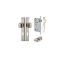 Iver Cambridge Door Knob On Rectangular Backplate - primehardware