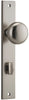 Iver Cambridge Door Knob On Rectangular Backplate - primehardware