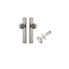 Iver Guildford Door Knob On Rectangular Backplate - primehardware