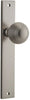 Iver Guildford Door Knob On Rectangular Backplate - primehardware
