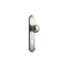 Iver Paddington Door Knob On Shouldered Backplate - primehardware