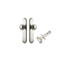 Iver Paddington Door Knob On Shouldered Backplate - primehardware