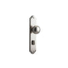 Iver Paddington Door Knob On Shouldered Backplate - primehardware