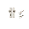Iver Paddington Door Knob On Chamfered Backplate - primehardware