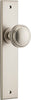Iver Paddington Door Knob On Chamfered Backplate - primehardware