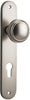 Iver Paddington Door Knob On Oval Backplate - primehardware