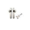 Iver Paddington Door Knob On Oval Backplate - primehardware