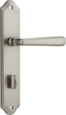 Iver Copenhagen Door Lever Handle On Shouldered Backplate - primehardware