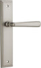 Iver Copenhagen Door Lever Handle On Stepped Backplate - primehardware