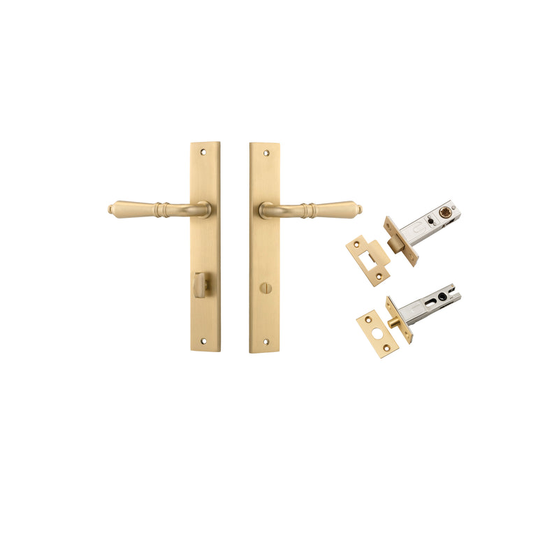 IVER SARLAT LEVER DOOR HANDLE ON RECTANGULAR BACKPLATE- CUSTOMISE TO YOUR NEEDS