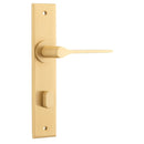 Iver Como Door Lever Handle On Chamfered Backplate - primehardware