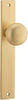 Iver Cambridge Door Knob On Rectangular Backplate - primehardware