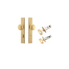 Iver Cambridge Door Knob On Rectangular Backplate - primehardware