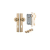Iver Guildford Door Knob On Rectangular Backplate