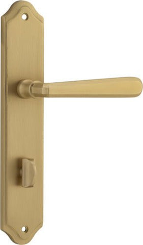 Iver Copenhagen Door Lever Handle On Shouldered Backplate - primehardware