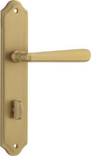 Iver Copenhagen Door Lever Handle On Shouldered Backplate - primehardware