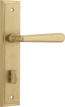 Iver Copenhagen Door Lever Handle On Stepped Backplate - primehardware