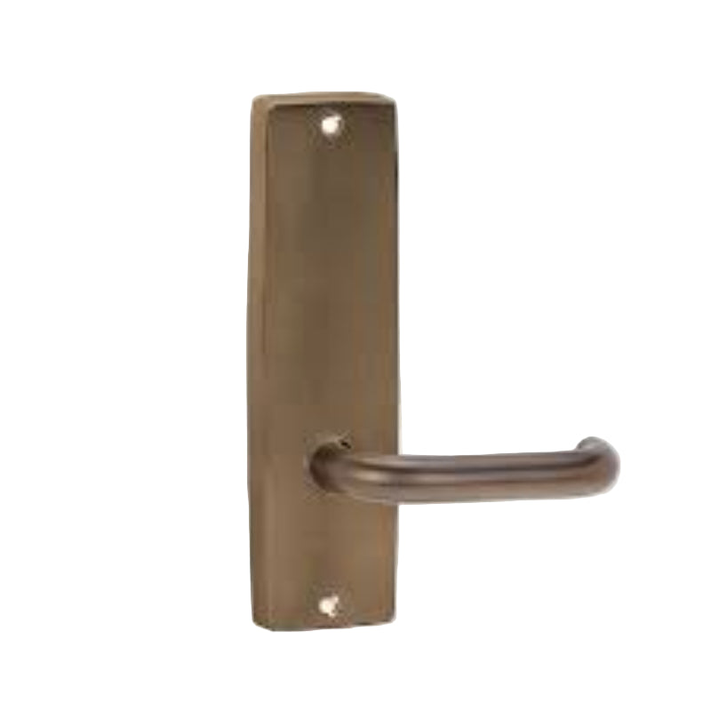 Lockwood 1905 Square End Plate With 70 Lever Polished Brass Unlacquered 1905/70BU
