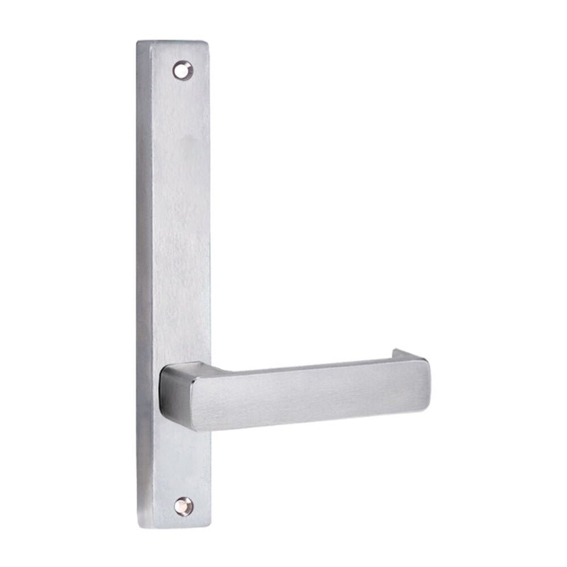 Lockwood 4605 Square End Plate With 76 Lever Satin Chrome 4605/76SC - primehardware