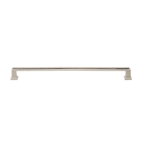 Zanda Manhattan Cabinet Handle in Brush Nickle & Matt Black - primehardware