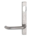 Lockwood 4608 External Square End Plate With Cylinder Hole & Fixed Lever 111 Right Hand Satin Chrome 4608/111RSC - primehardware