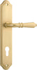 Iver Sarlat Lever Door Handle On Shouldered Backplate - primehardware