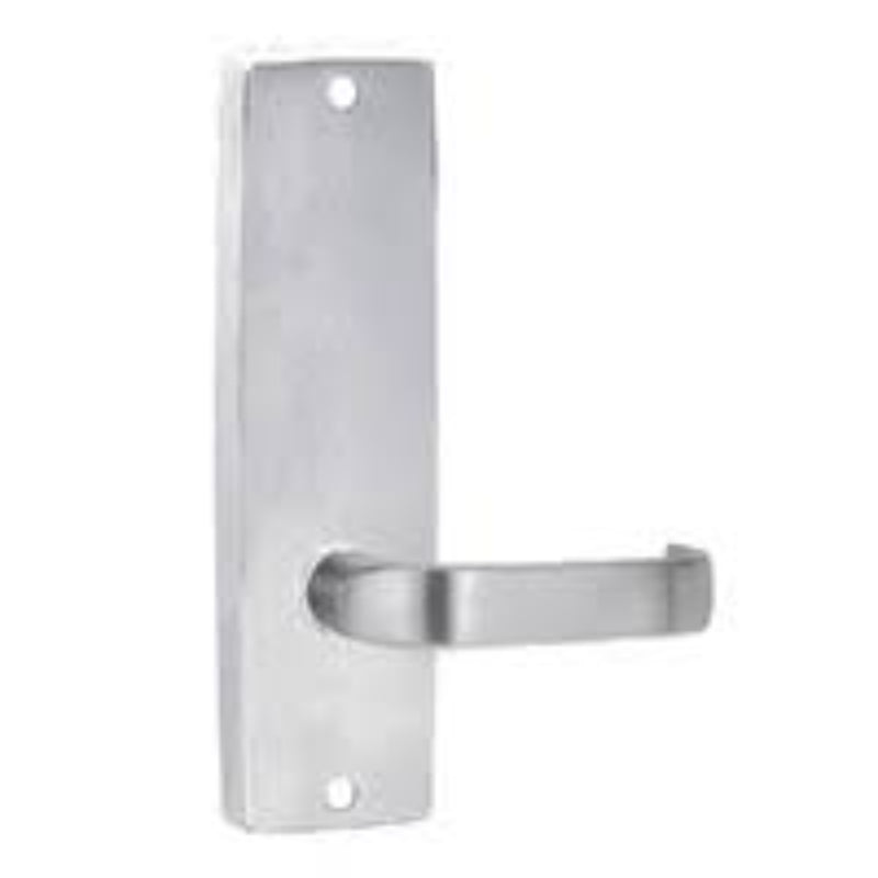 Lockwood 1905 Square End Plate With 74 Lever Chrome Plate 1905/74CP