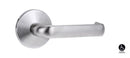 Lockwood 1360 Series 77 Lever on Round Rose Full Set Satin Chrome 1360/1361/77SC - primehardware