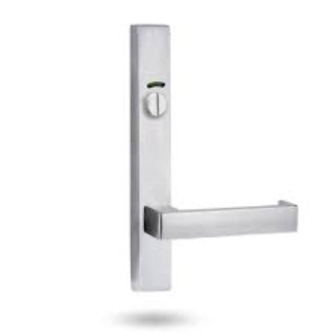 Lockwood 4614 Square End Plate With Privacy Indicating Emergency Turn & 111 Lever Architectural Bronze 4614/111AZ - primehardware