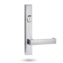 Lockwood 4614 Square End Plate With Privacy Indicating Emergency Turn & 111 Lever Architectural Bronze 4614/111AZ - primehardware