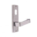 Lockwood 1901 Square End Plate With Cylinder & 90 Lever Satin Chrome 1901/90SC - primehardware