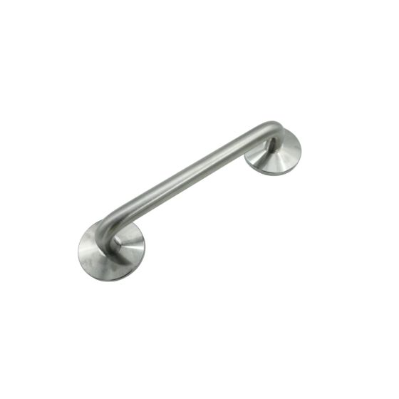 Lockwood 1360 Series B3 Pull Handle on External Blank Round Rose Satin Chrome 1362/B3SC