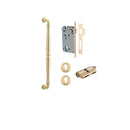 IVER Sarlat Door Pull Handle | 450mm Entrance Kit (Key/Key) - Brushed Gold PVD
