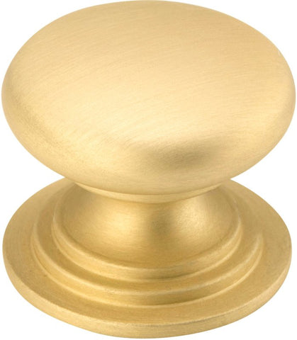 IVER Sarlat Cupboard Knob Handle | 32mm - Brushed Gold PVD