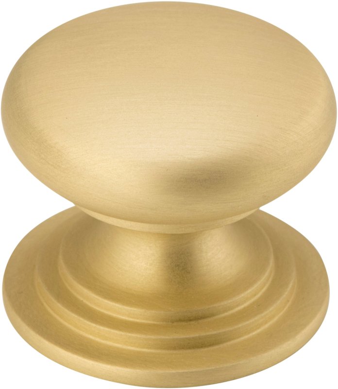 IVER Sarlat Cupboard Knob Handle | 38mm - Brushed Gold PVD