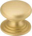 IVER Sarlat Cupboard Knob Handle | 38mm - Brushed Gold PVD