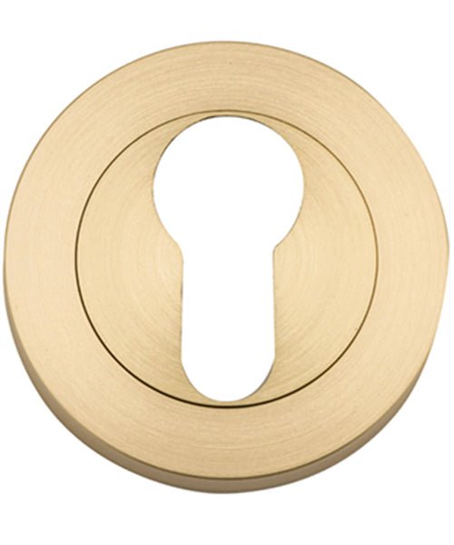 Iver Forged Round Euro Escutcheon 52Mm - primehardware