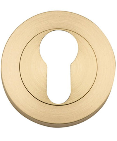 Iver Forged Round Euro Escutcheon 52Mm - primehardware